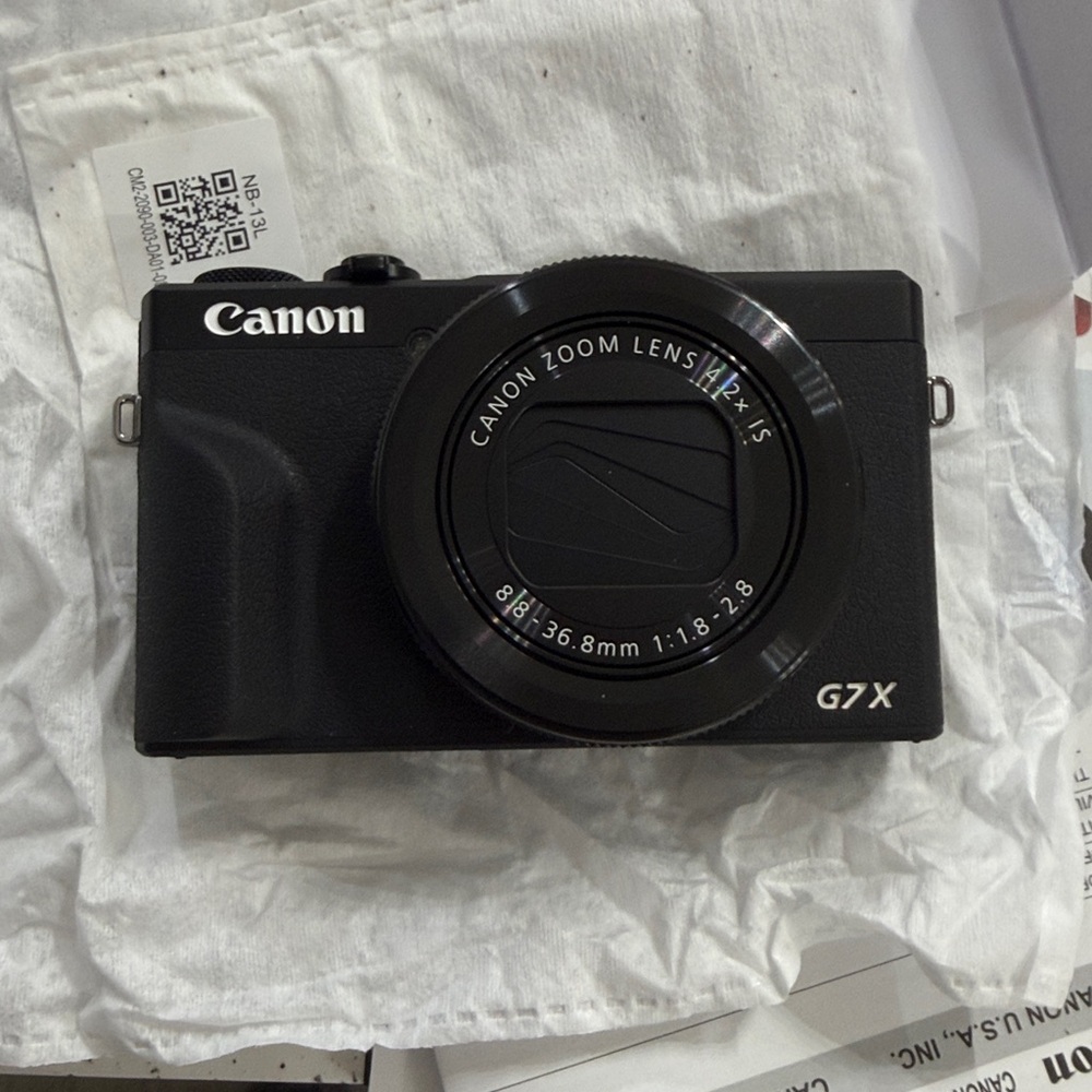 Canon PowerShot G7 X Mark III Black - Picture 2 of 4